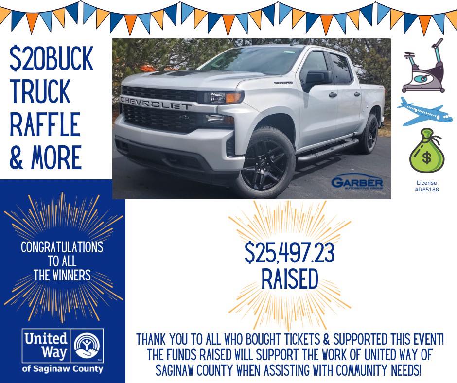 20 Buck Truck Funds Raised